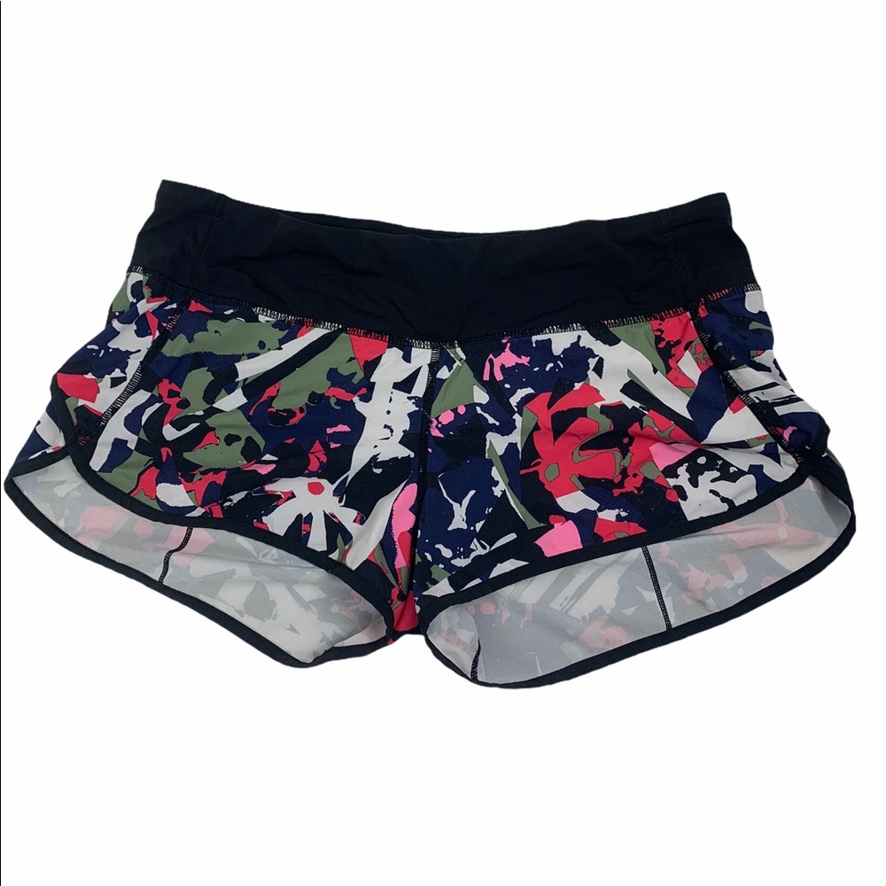 Lululemon Speed Short Pop Cut Boom Juice